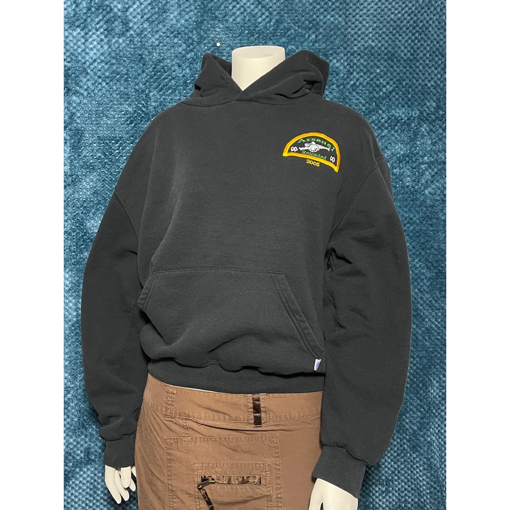 2005 Soccer Hoodie Russell Athletic Black‎